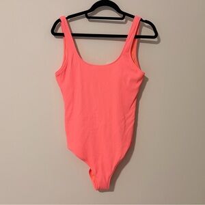 Aerie Apricot Coral One Piece Swimsuit